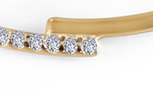 Lafonn Lab-created Diamond Pavé Bar Necklace In White Two Tone
