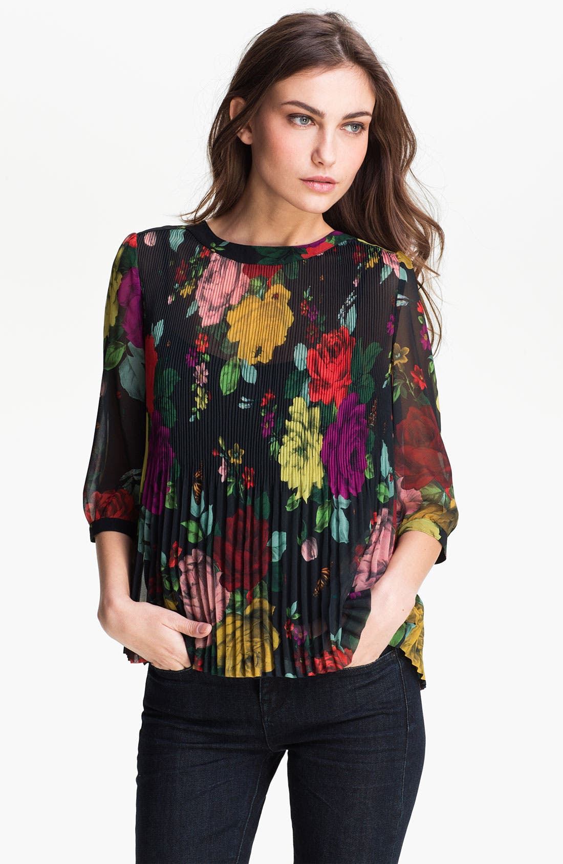 Ted Baker London Pleated Top Nordstrom