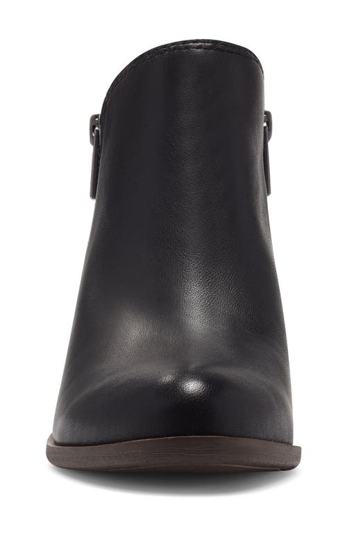 Shop Lucky Brand Basel Bootie In Black/black