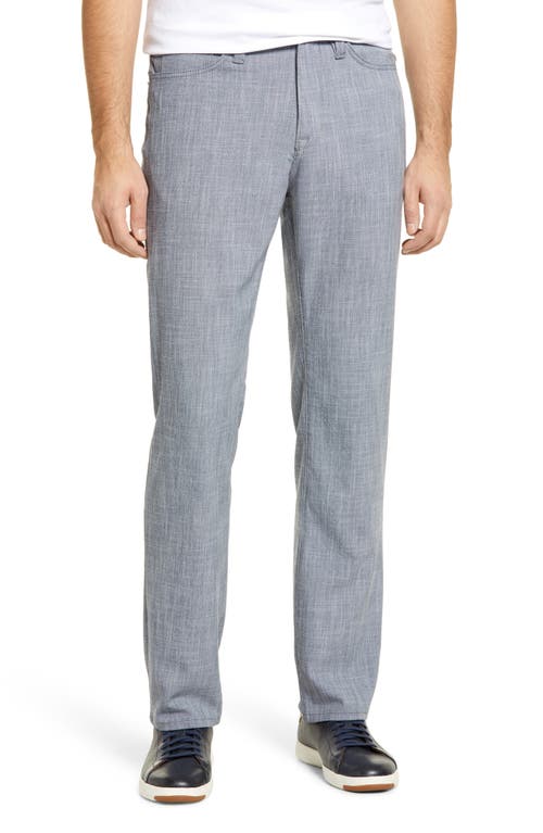34 Heritage Men's Charisma Relaxed Straight Leg Chambray Pants Grey Cross Twill at Nordstrom, X