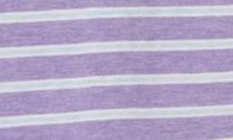 Shop Johnnie-o Matthis Stripe Pocket Polo In Violet