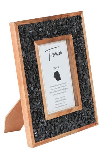 Tiramisu Gemstone Picture Frame In Black
