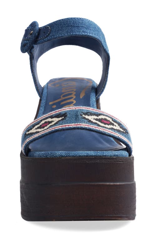 Shop Candies Candie's Torina Platform Sandal In Denim