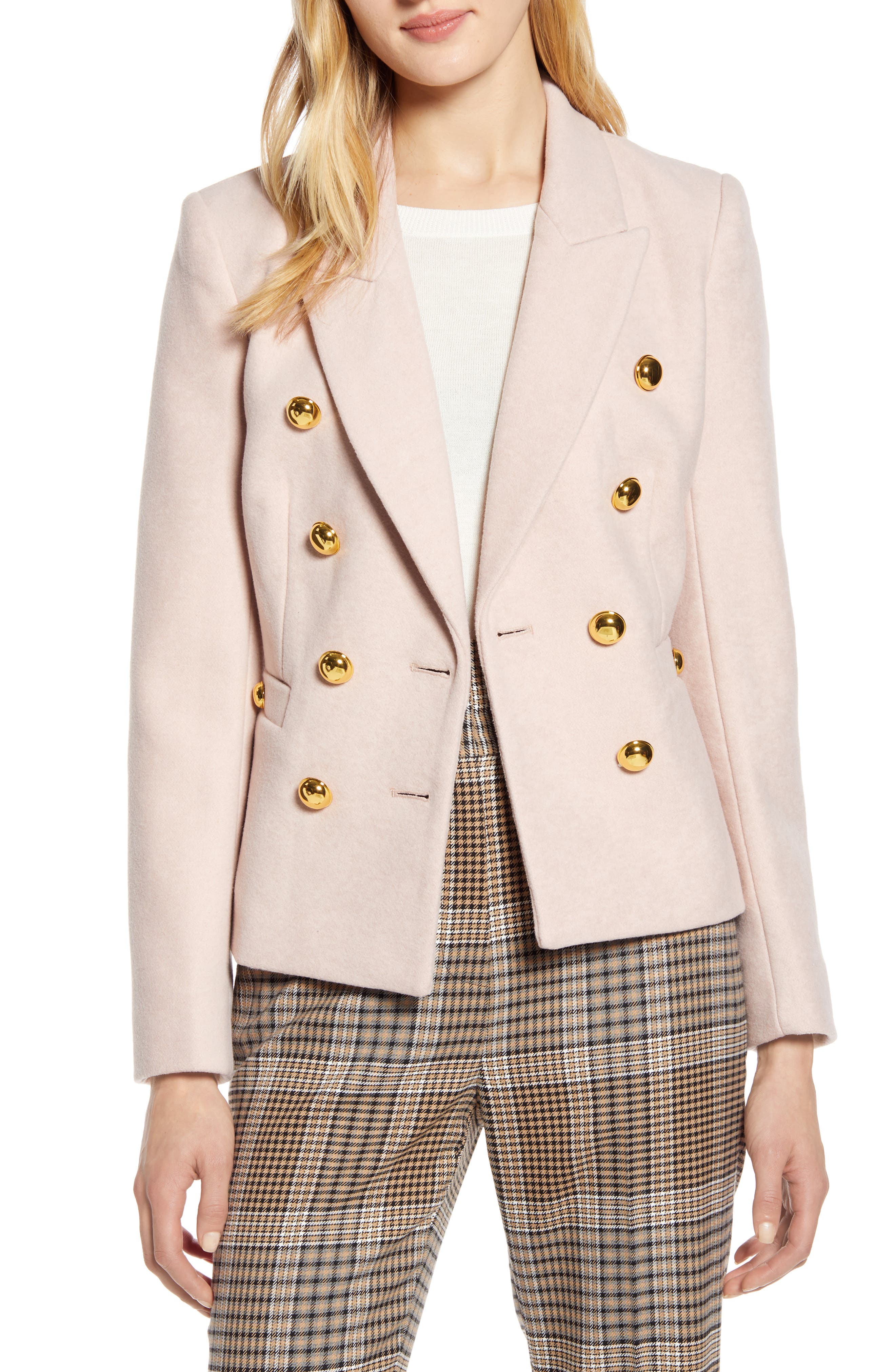 halogen pink blazer