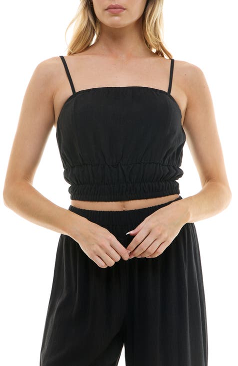 Ruched Crop Top