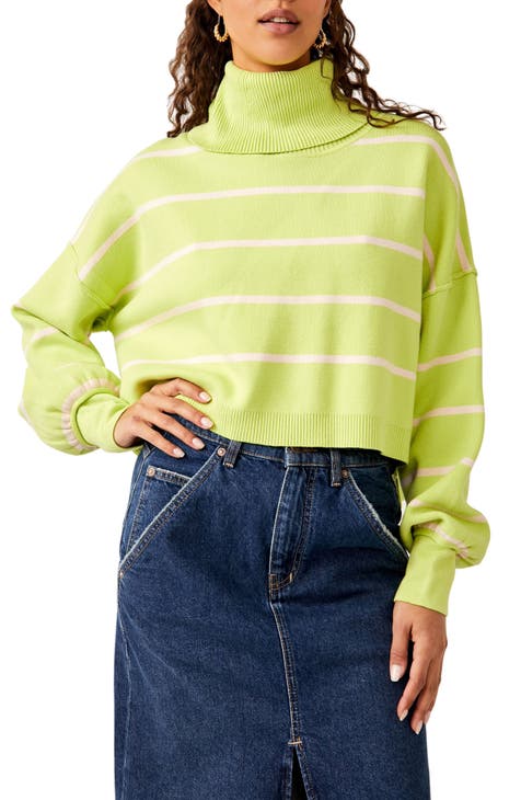 Paulie Stripe Turtleneck Sweater