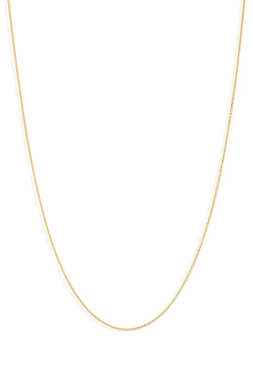 Bony Levy 14K Gold Liora Chain Necklace in 14K Yellow Gold at Nordstrom, Size 18