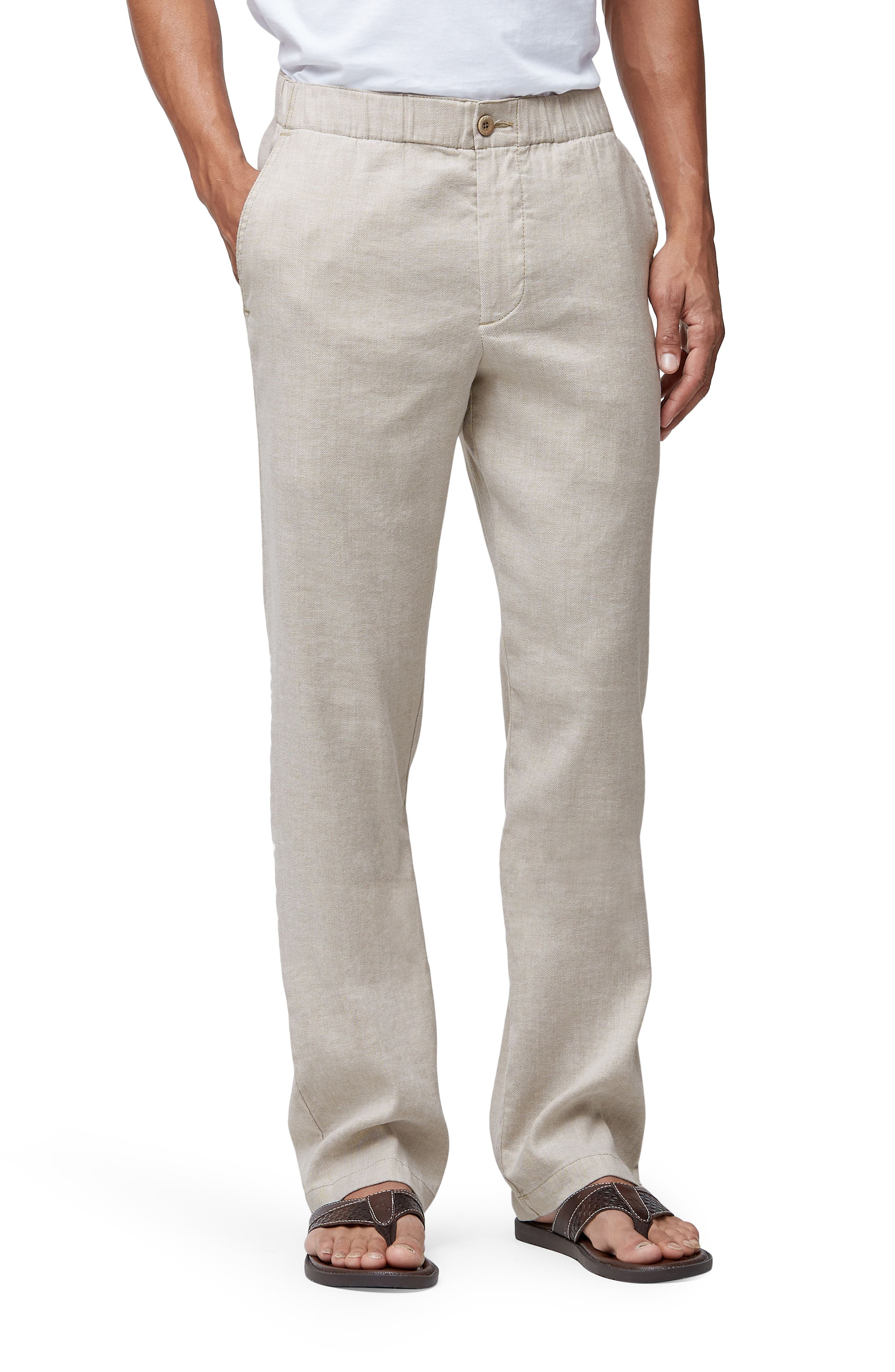 tommy bahama black linen pants