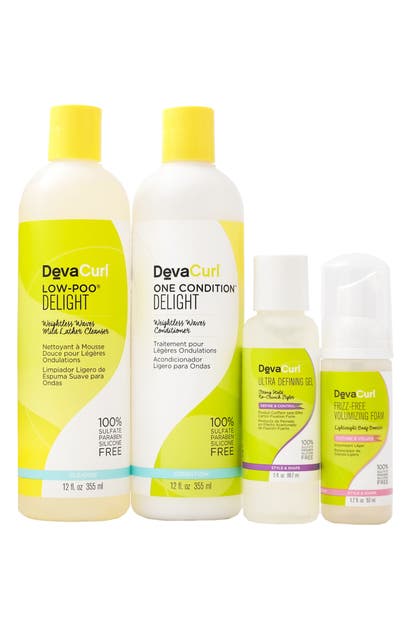 Devacurl Share The Wavy Love Cleanser Conditioner Styler Kit