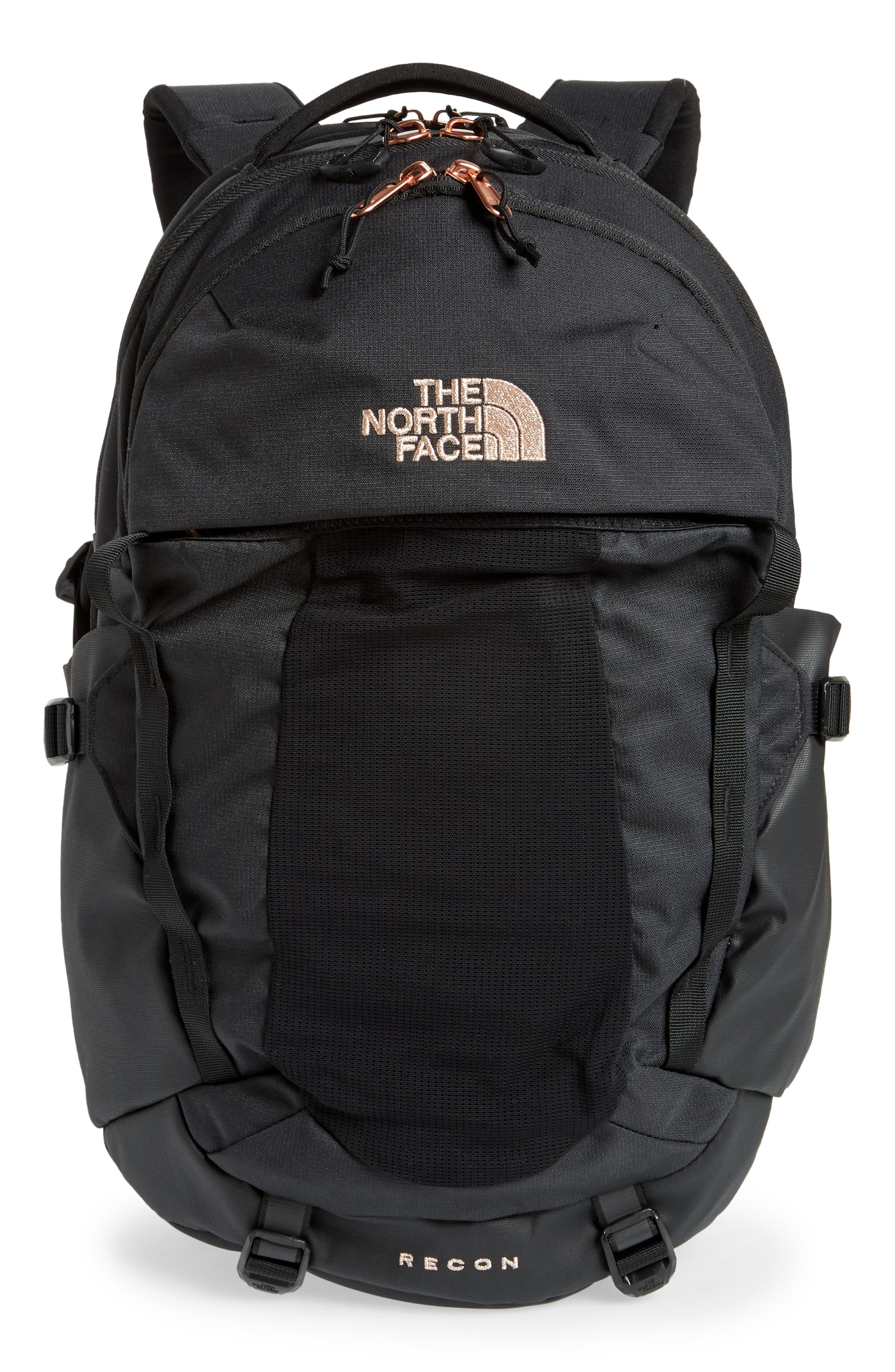 The North Face Recon 24L Backpack in Black Burnt Coral at Nordstrom