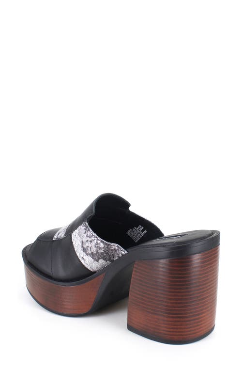 Zigi Carla Platform Sandal In Black