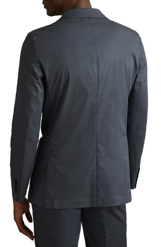 Shop Reiss Crawford Slim Fit Cotton Blend Sport Coat In Blue