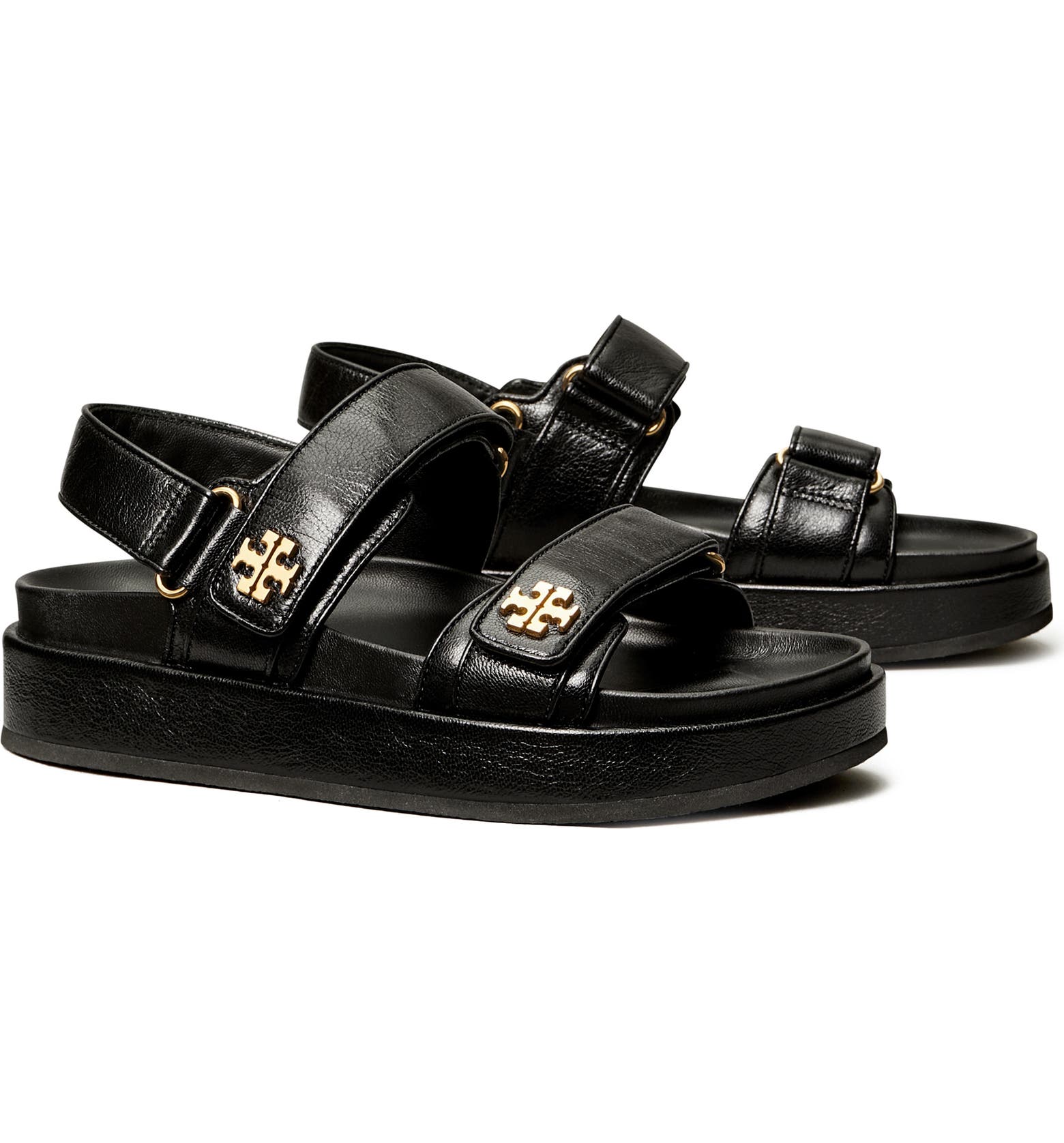 Black Tory Burch Kira dad sandals
