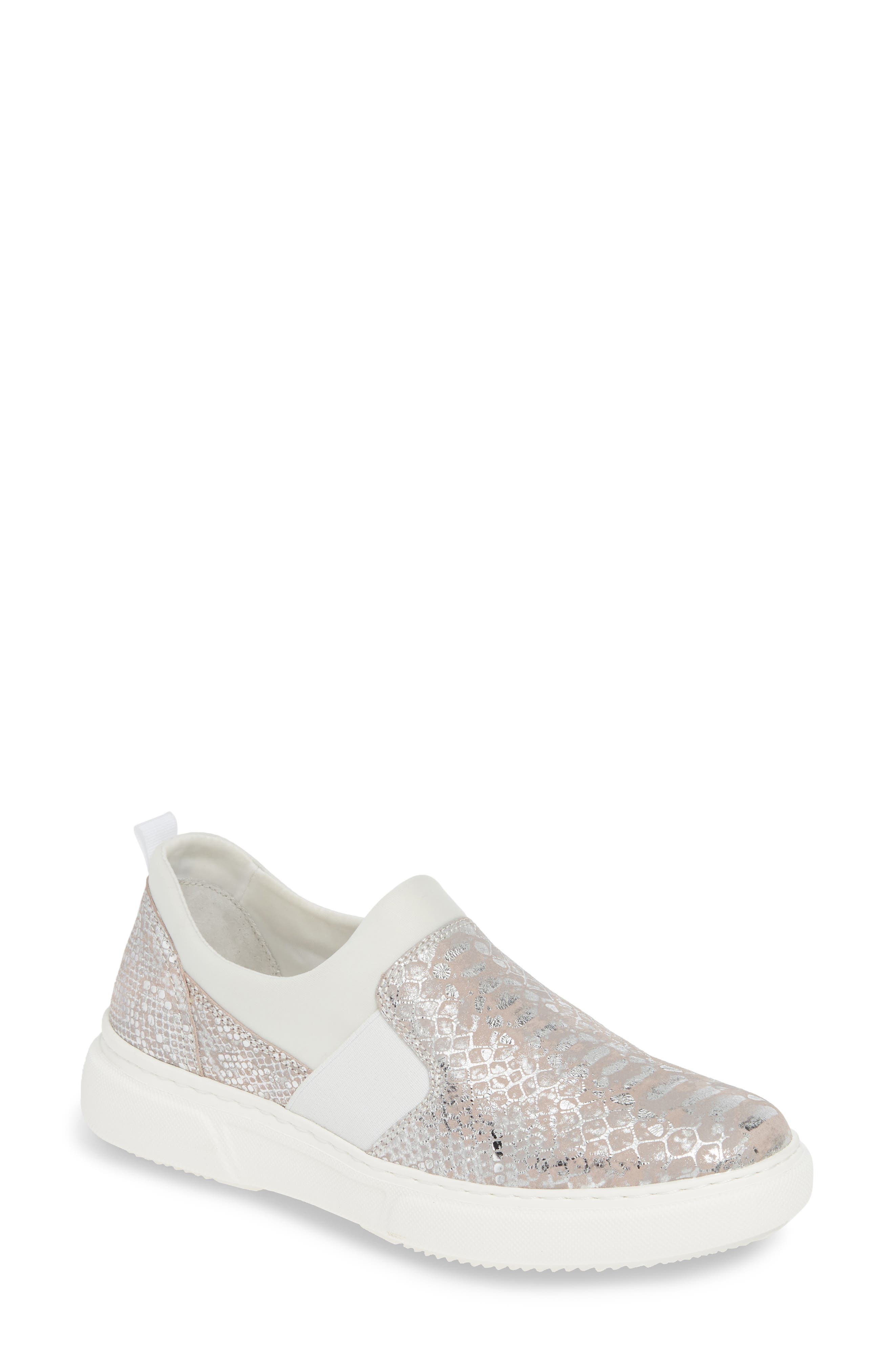 Johnston & Murphy Noelle Slip-On Sneaker- Metallic