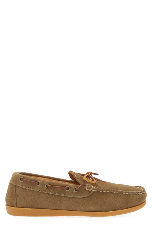 Shop Easymoc Camp Moc Toe Boat Shoe In Olive