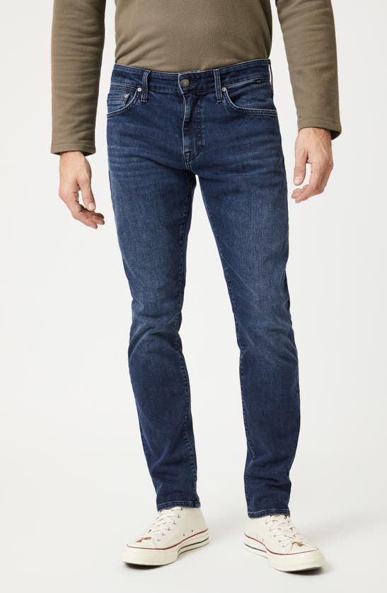 Mavi Jeans Jake Slim Fit Jeans In Mid Tonal Ink Williamsburg