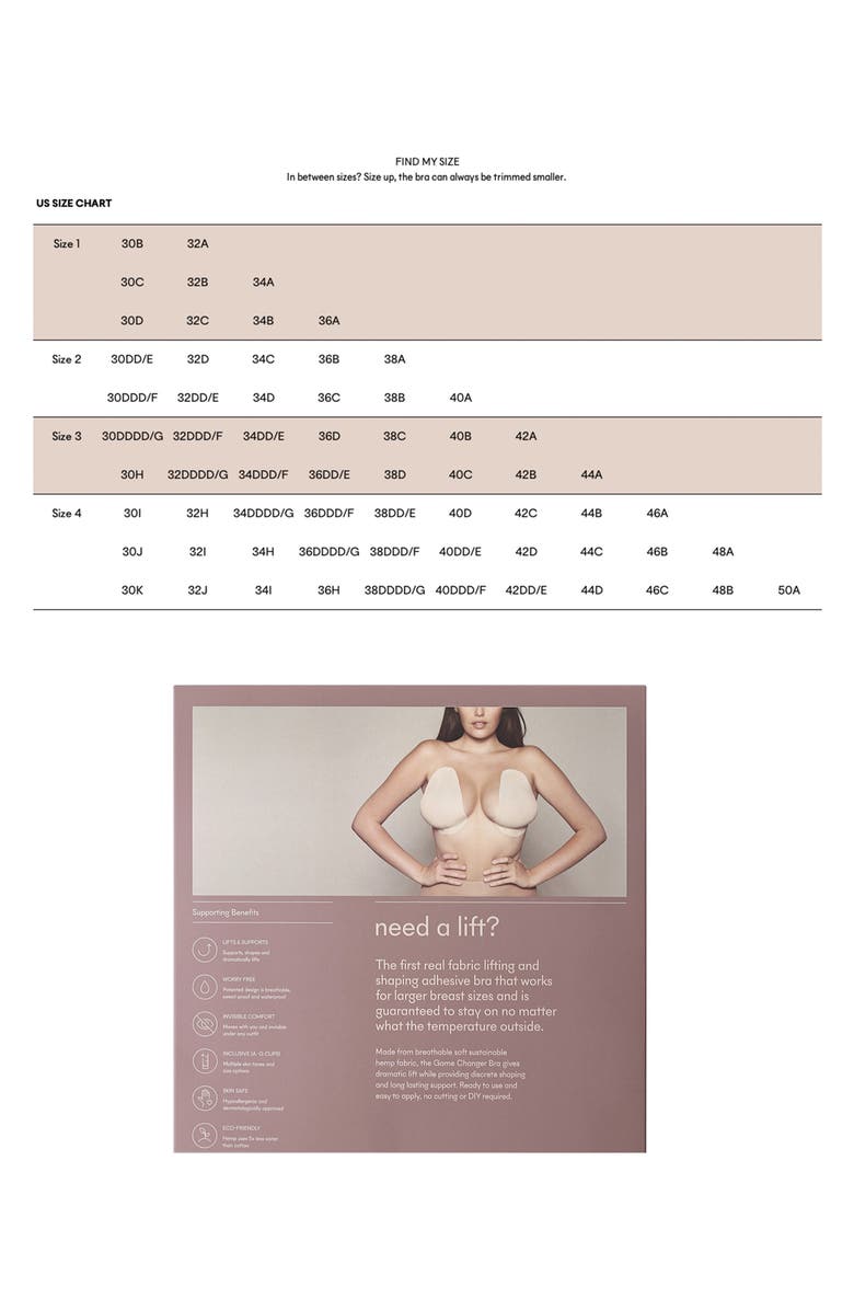 NOOD 4Pack Waterproof Adhesive Bras Nordstrom