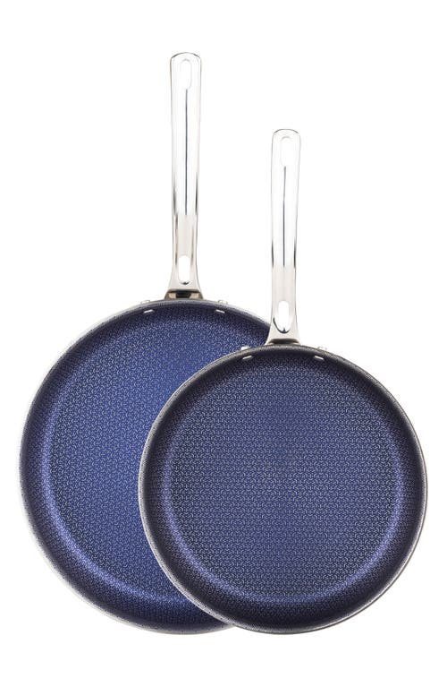 Viking Hybrid Plus Nonstick 2-piece Frying Pan Set In Stainless Steel
