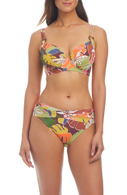 ROD BEATTIE ROD BEATTIE TROPICAL UNDERWIRE BIKINI TOP 