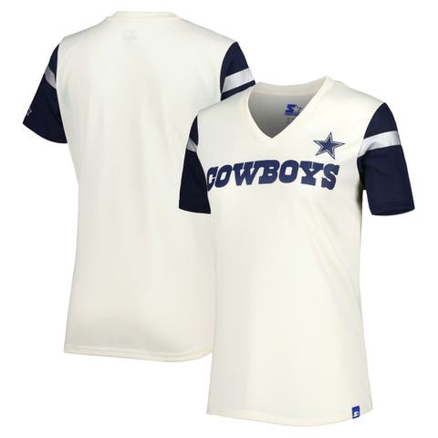 Women's Starter Navy/White Boston Red Sox Kick Start T-Shirt