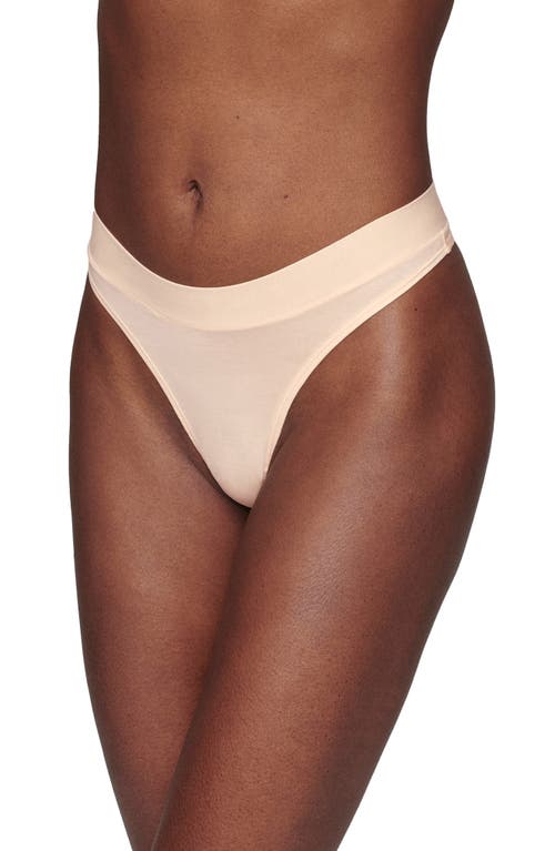 Shop Cuup The Modal Thong In Blush