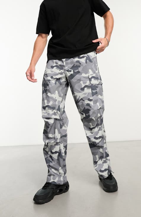 Camoflage Cargo Pants for Men White Mens Sweat Pants Men Slim Golf