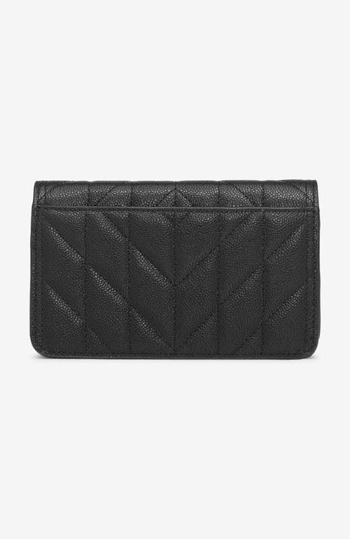 Shop Karl Lagerfeld Paris Lafayette Wallet On Chain In Black