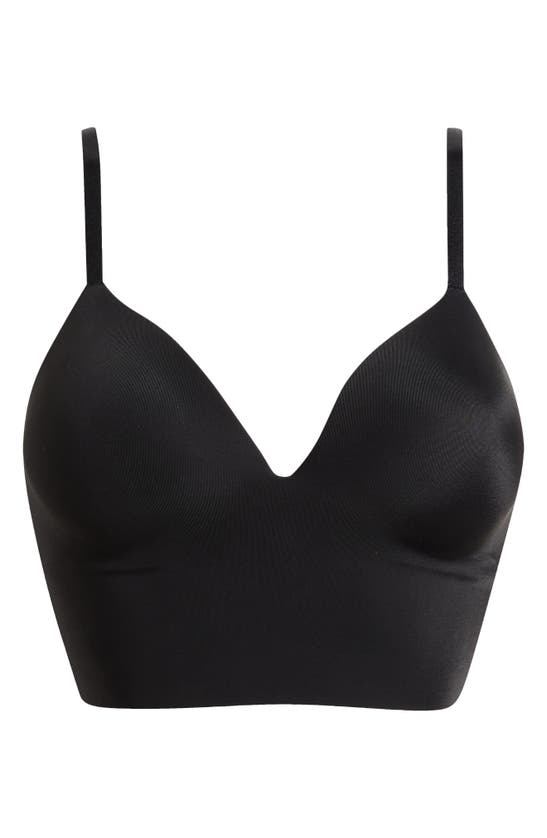 Shop True & Co. True Body Boost Longline Bralette In Black