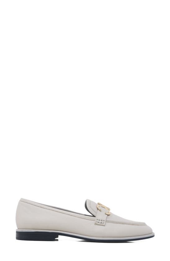 Kenneth Cole New York Women's Lydia Round Toe Slip-on Loafers In Bone Leather