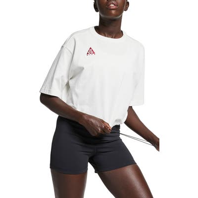 Nike Acg Short Sleeve Top, White