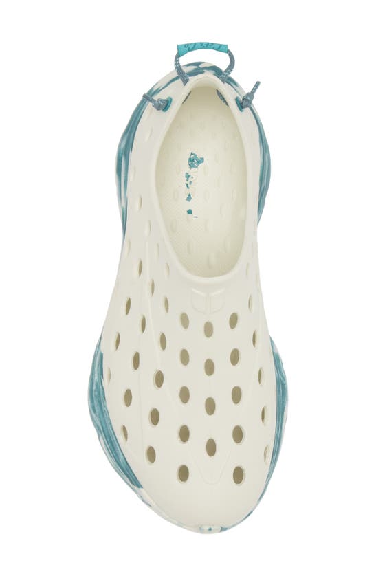 Kane Gender Inclusive Revive Shoe In Ivory/ Blue/ Green Swirl