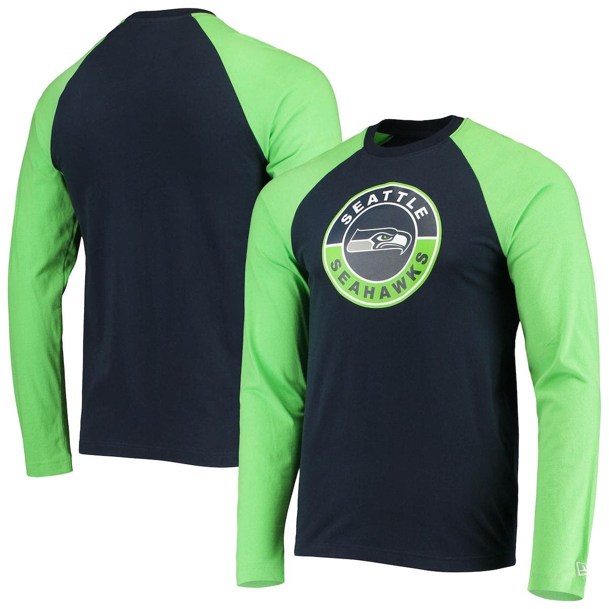 seahawks green long sleeve shirt