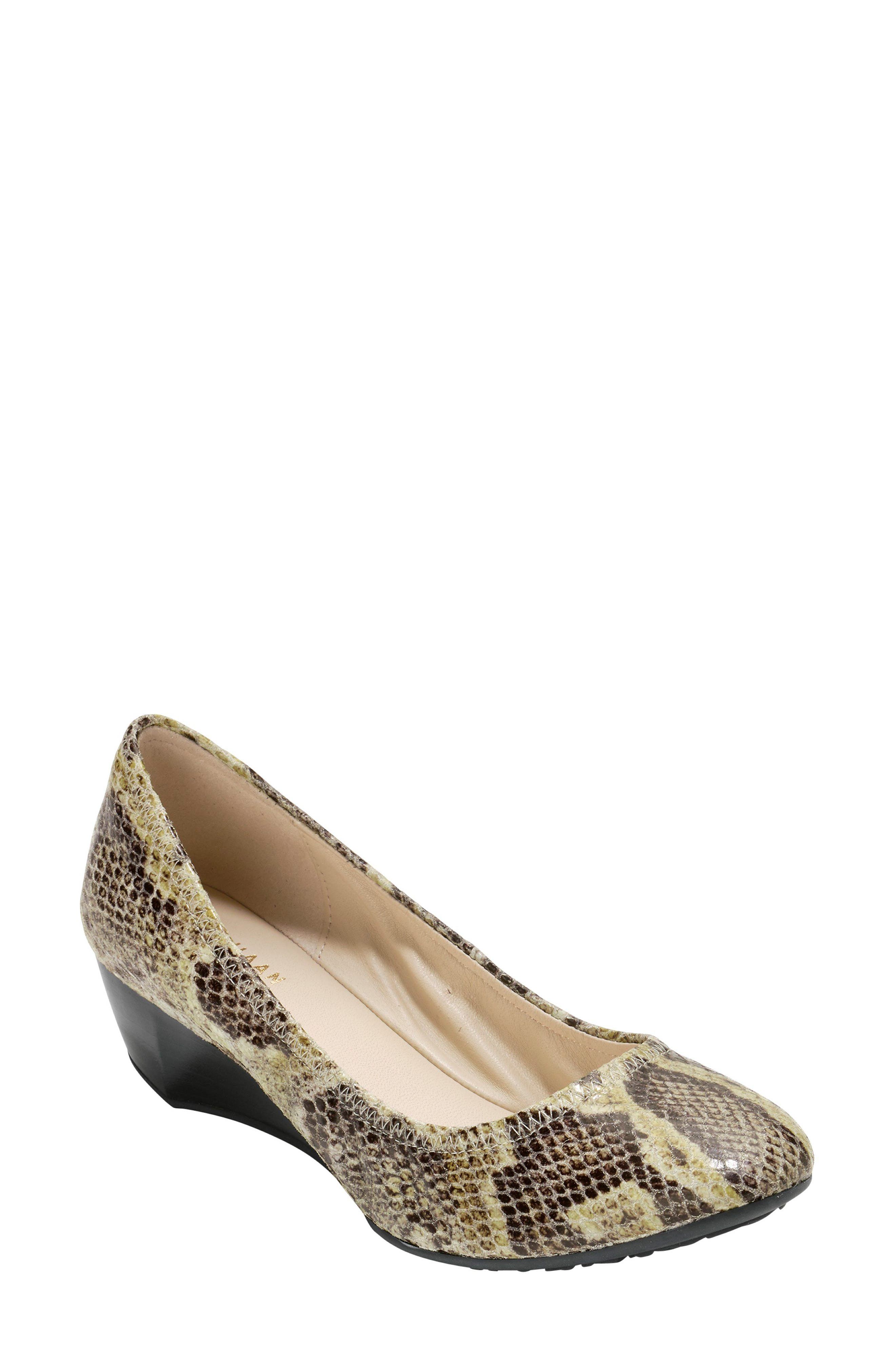 cole haan sadie wedge pump