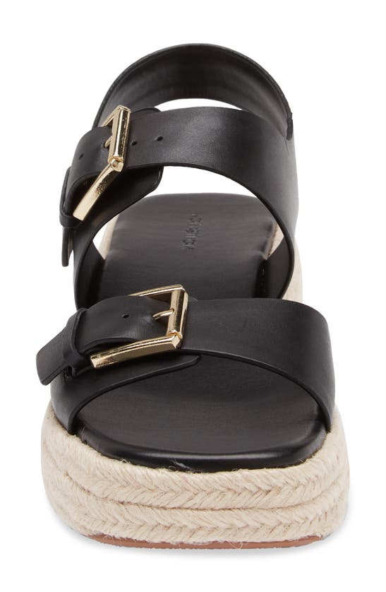 Shop Nordstrom Avila Slingback Espadrille Platform Sandal In Black