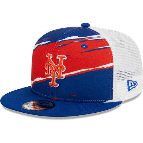 Men's '47 Royal/White New York Giants Trophy Trucker Flex Hat