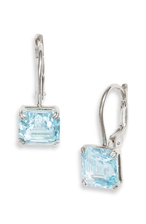 Shop Anzie Harper Drop Earrings In Blue