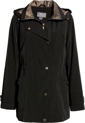 Cinched waist hot sale raincoat