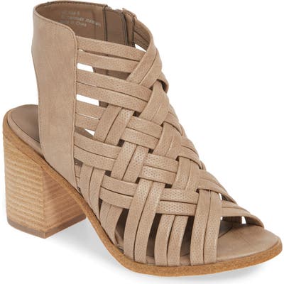 Very Volatile January Woven Sandal, Grey