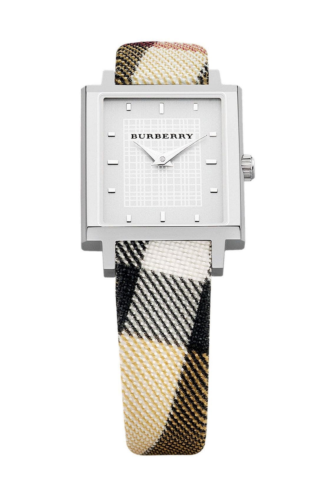burberry square watch