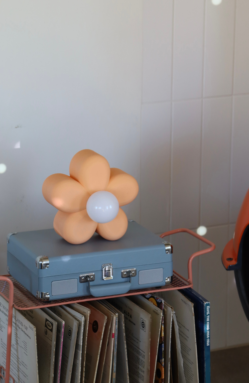 Sofiest Designs Daisy Lamp In Orange Peel