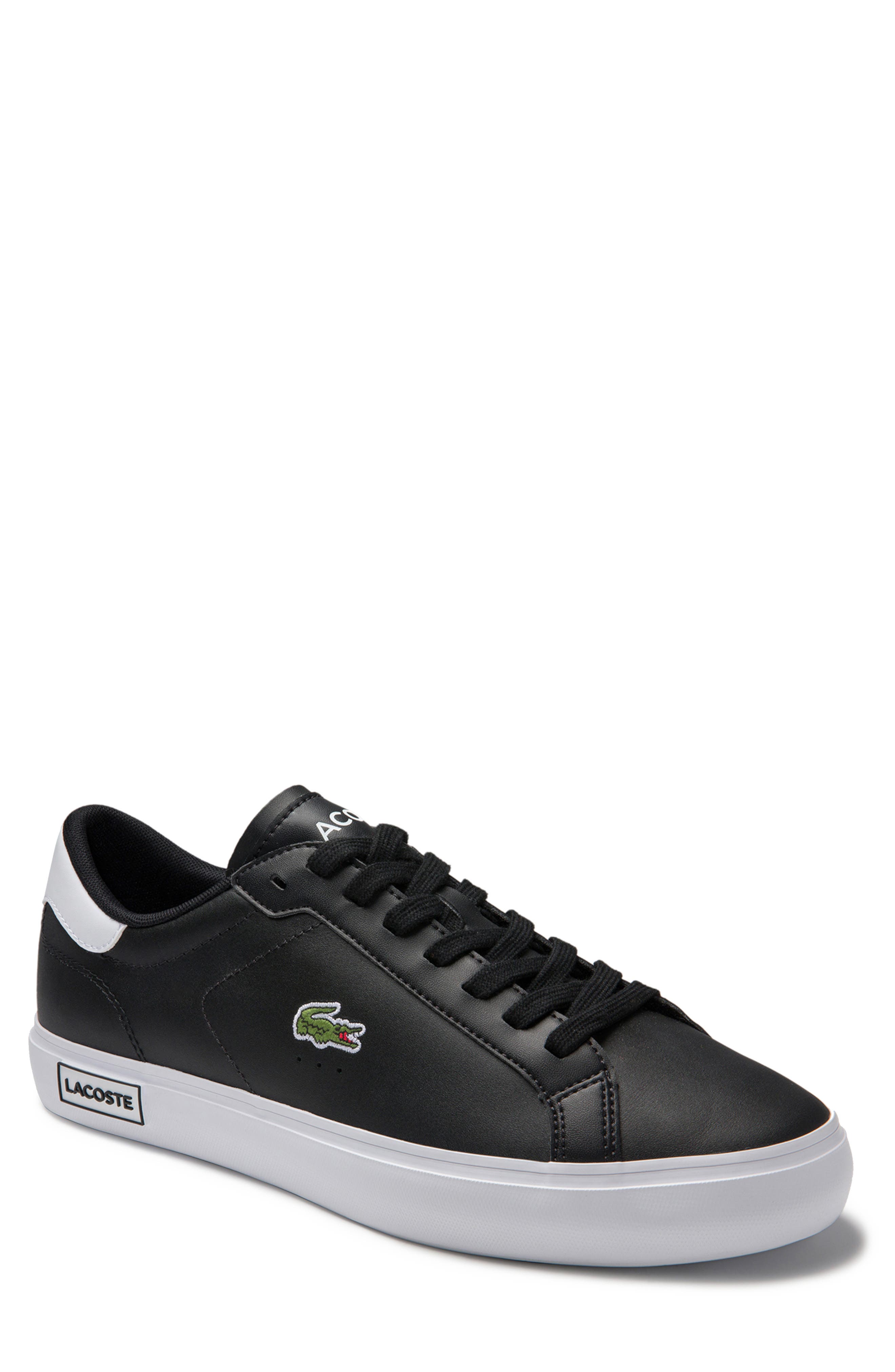 men's lerond leather and synthetic trainers