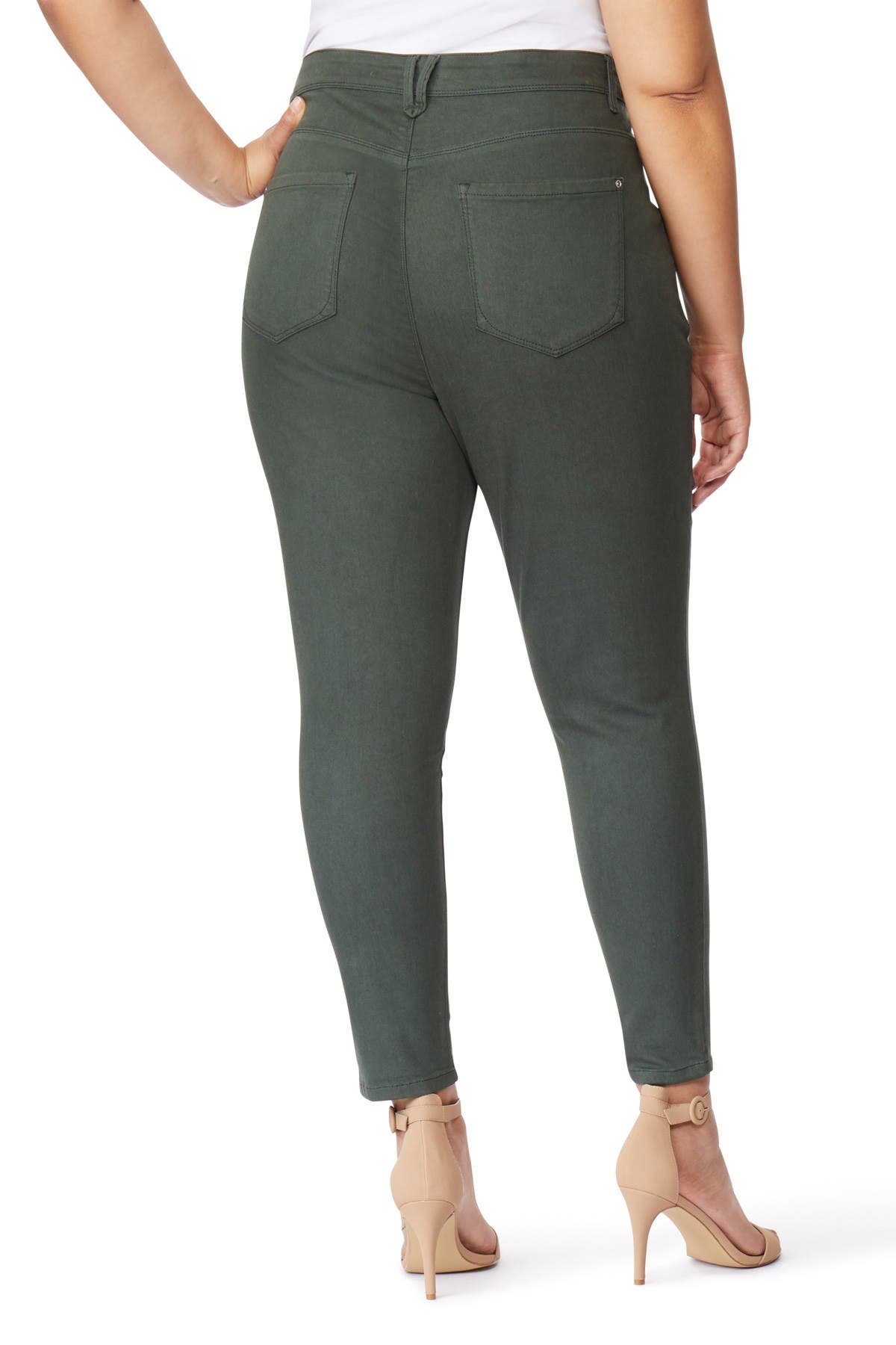 Curve Appeal | Solid High Waist Compression Jeggings | Nordstrom Rack