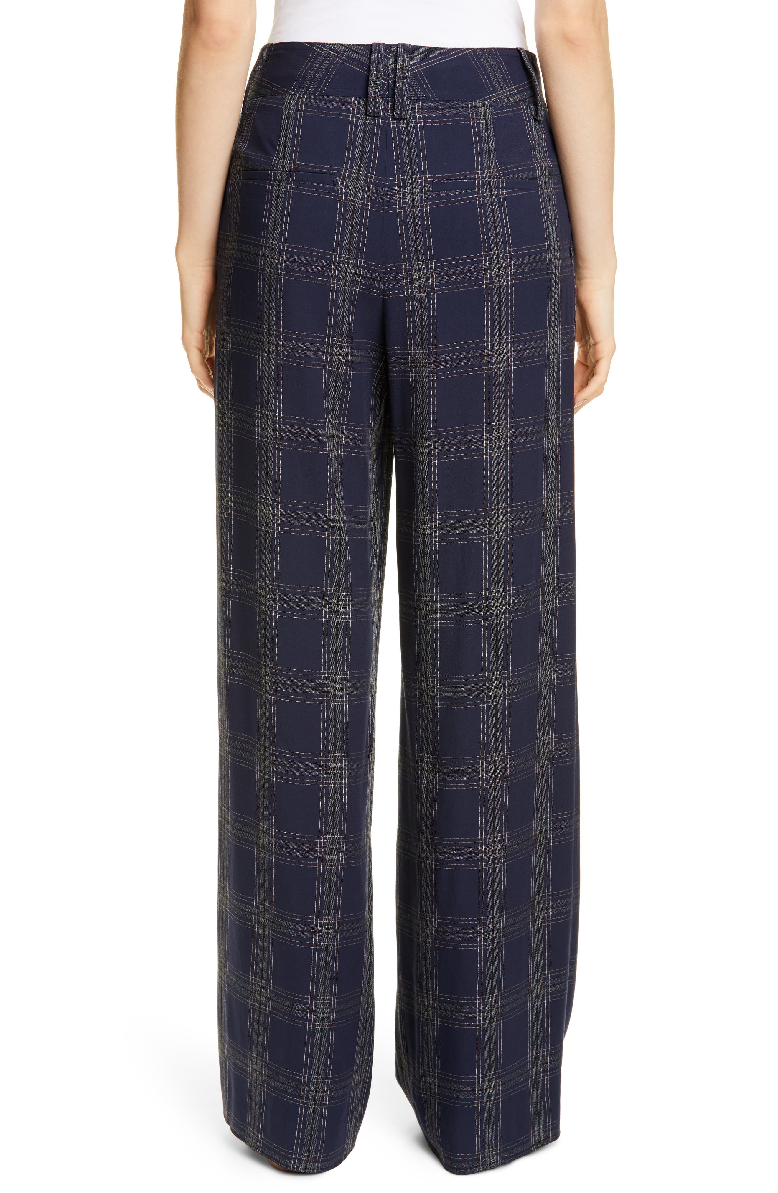 vince plaid pants
