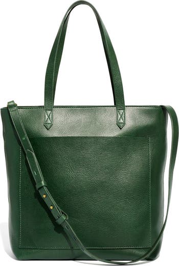 Madewell Transport Tote Green Canvas Large