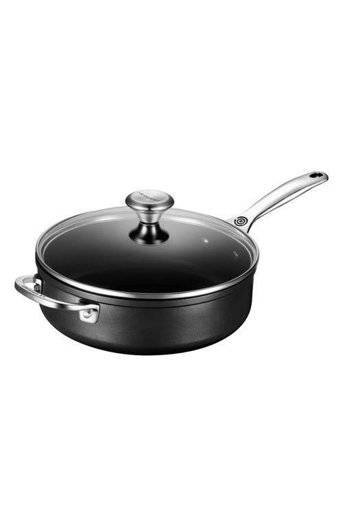 Le Creuset 4.25-Quart Toughened Nonstick PRO Sauté Pan in Black 