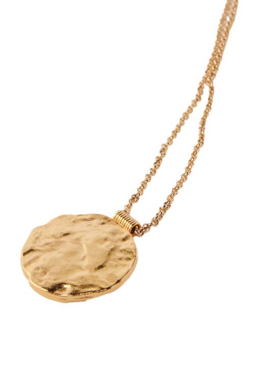 Maje Zodiac Medal In Leo