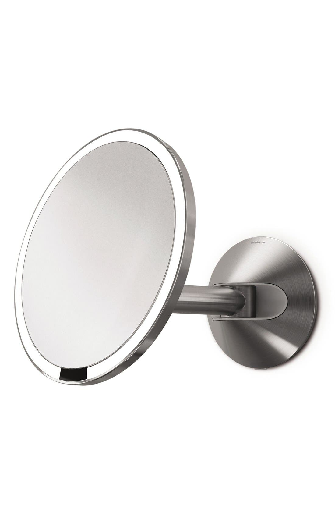 simplehuman Wall Mount Sensor Makeup Mirror (8 Inch) Nordstrom