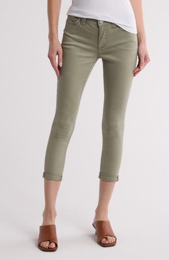 Seven7 Starlette Crop Pants In Seagrass