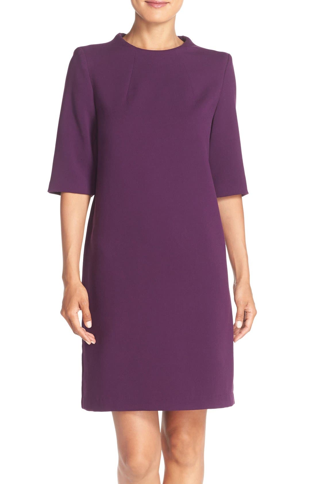 Eliza J Scuba Shift Dress Nordstrom