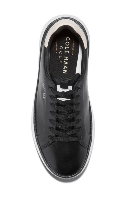 Shop Cole Haan Grandpro Topspin Golf Shoe In Blk/whtcap